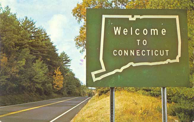 Connecticut-sign