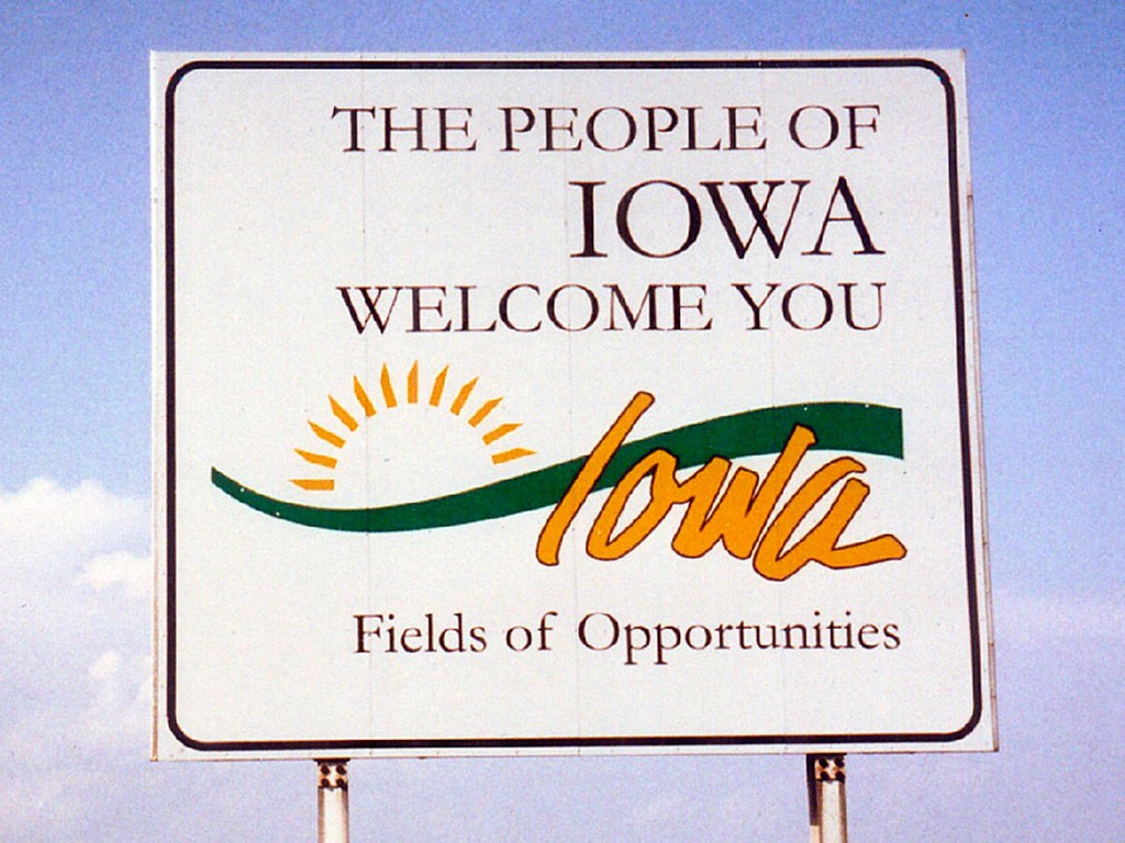 Iowa-sign