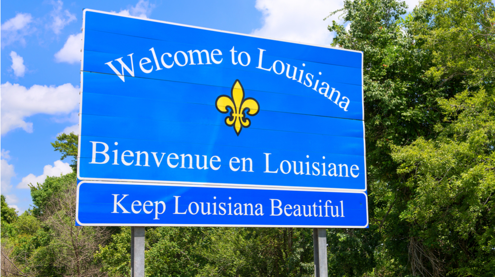 Louisiana-sign