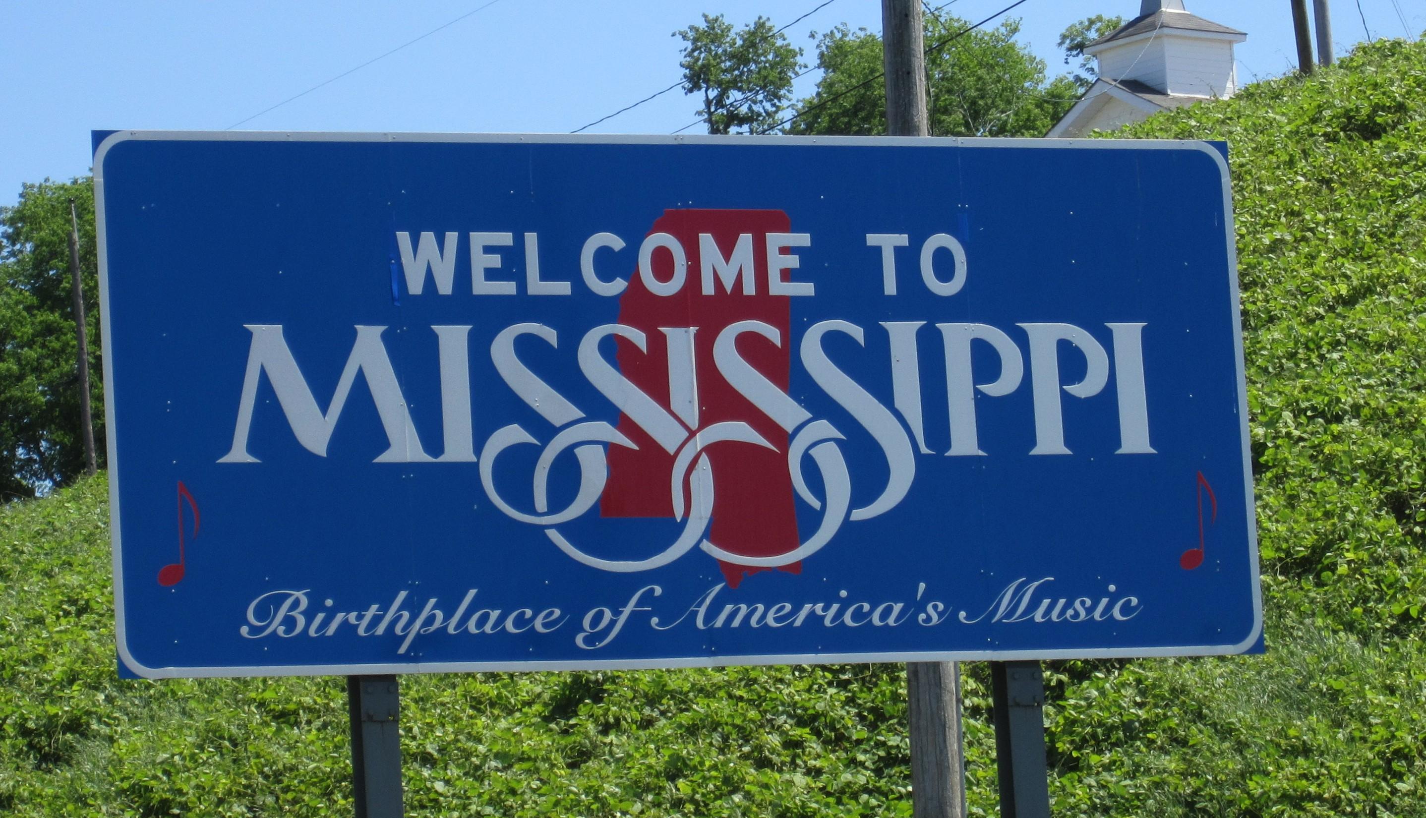 Mississippi-welcome-sign