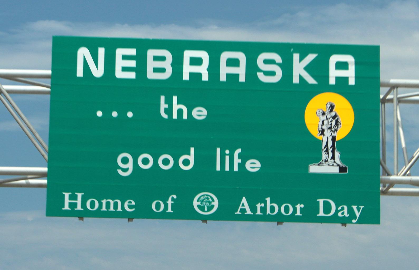 Nebraska-sign