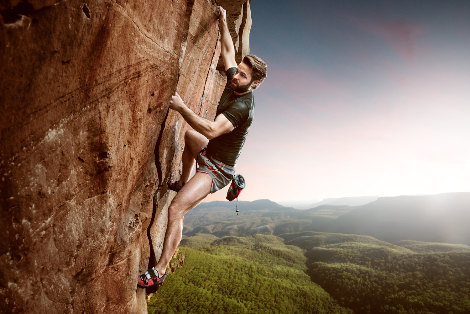 rock-climbing